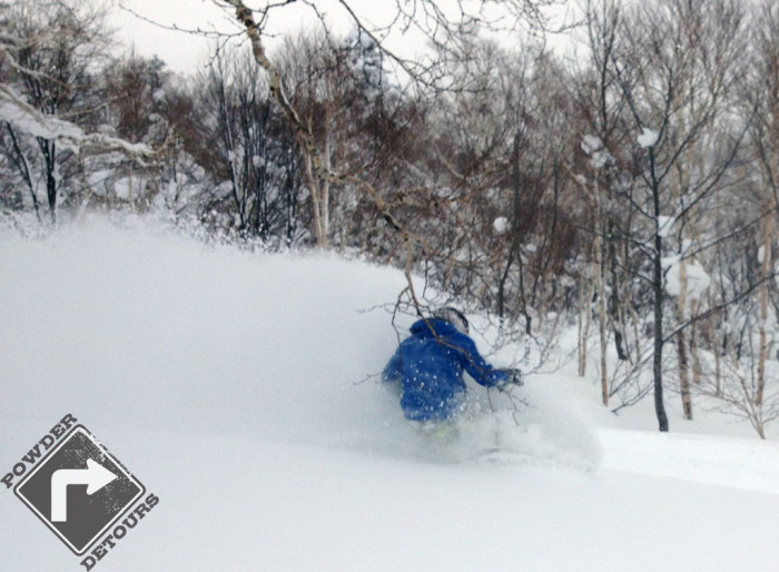 Kiroro powder day